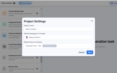Spark Adds Southeast Asian Languages
